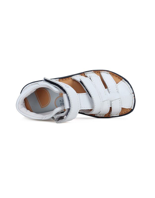 Baltos barefoot basutės 20-25 d. G076-41876A