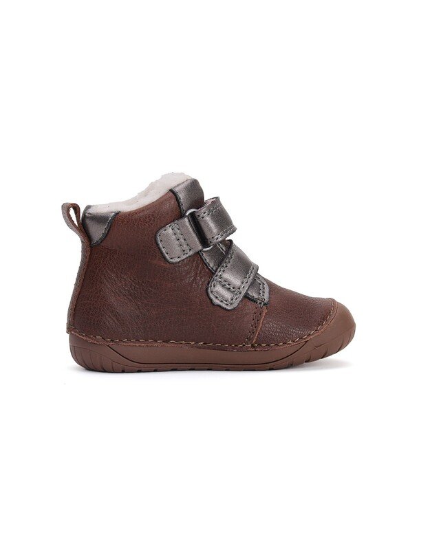 Barefoot batai su dirbtinio kailio pamušalu 20-25 d. W070-42522A 4