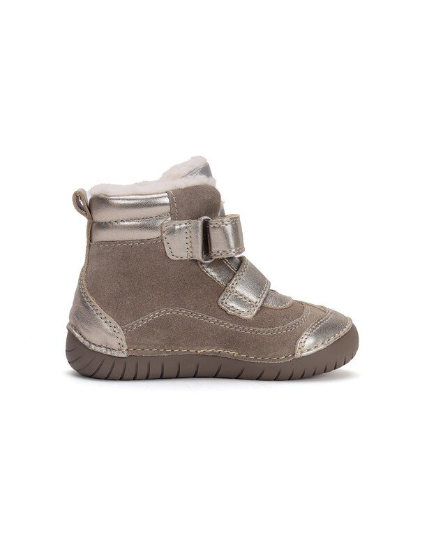 LED Batai su dirbtinio kailio pamu&scaron;alu 25-30 d. W050-42707DM 3