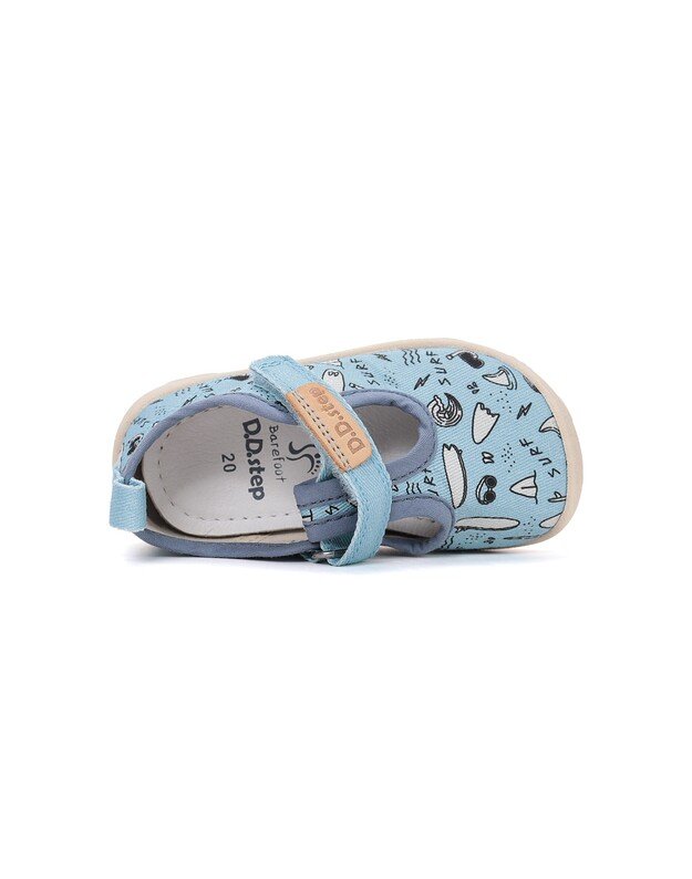 Barefoot canvas kambariniai batai 26-31 d. C086-61137M 4