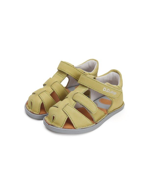 Khaki barefoot basutės 20-25 d. G076-41942A 5