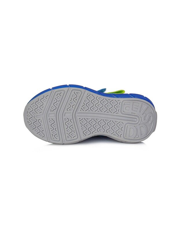 Mėlyni sportiniai LED batai 24-29 d. F61297AM
