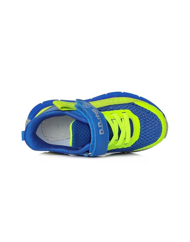 Mėlyni sportiniai LED batai 24-29 d. F61297AM