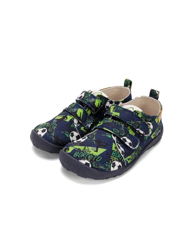 Barefoot canvas kambariniai batai 26-31 d. C086-62397M