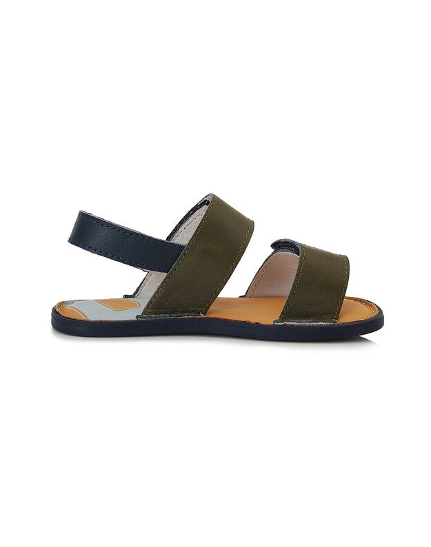 Tamsiai mėlynos barefoot basutės 32-37 d. G076-356AL 2