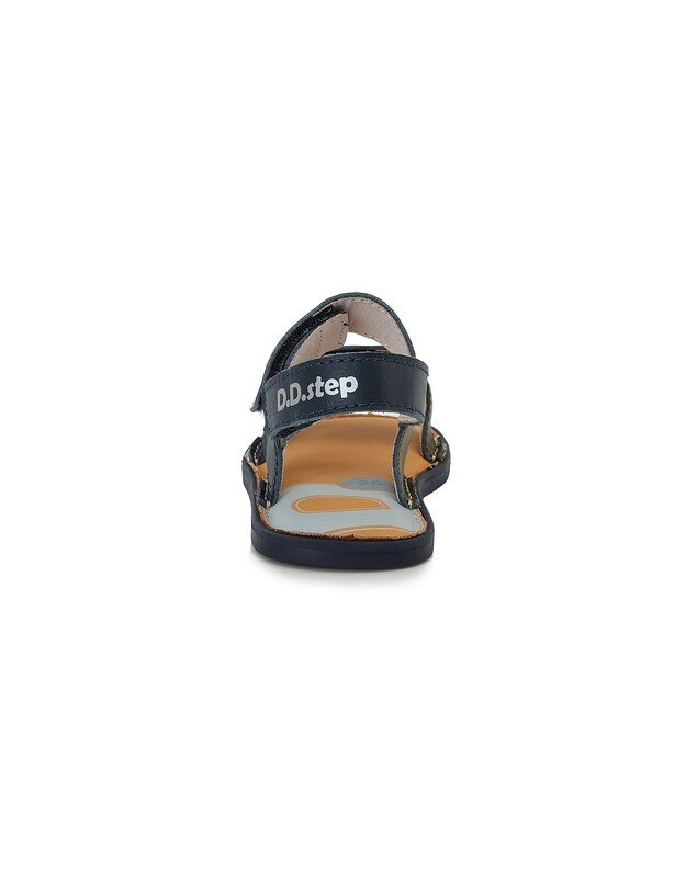 Tamsiai mėlynos barefoot basutės 32-37 d. G076-356AL 1
