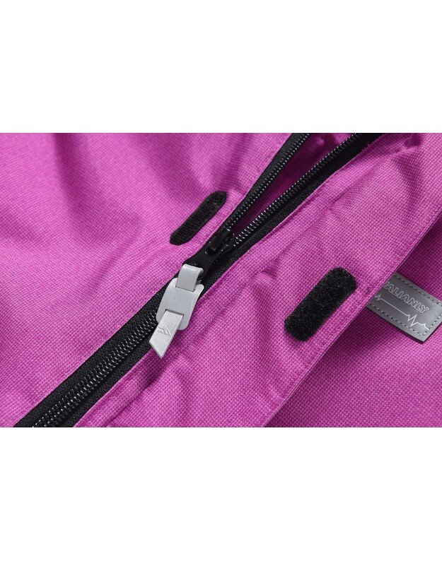 Vientisas rožinis žieminis VALIANLY kombinezonas 92-122 3