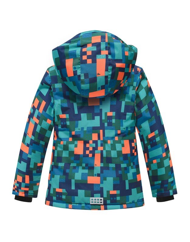 Žalias 2 dalių Valianly žieminis kombinezonas 146-176 7