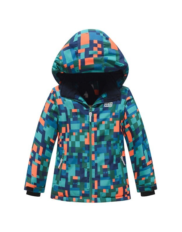 Žalias 2 dalių Valianly žieminis kombinezonas 146-176 10