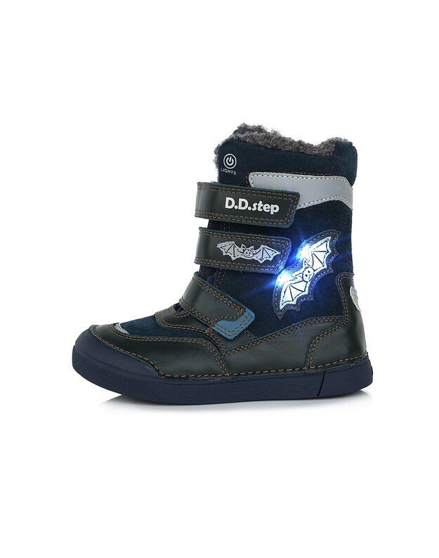 LED Batai su dirbtinio kailio pamu&scaron;alu 25-30 d. W068-346AM