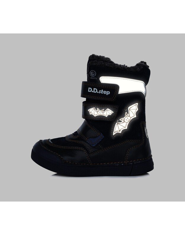 LED Batai su dirbtinio kailio pamu&scaron;alu 25-30 d. W068-346AM 6