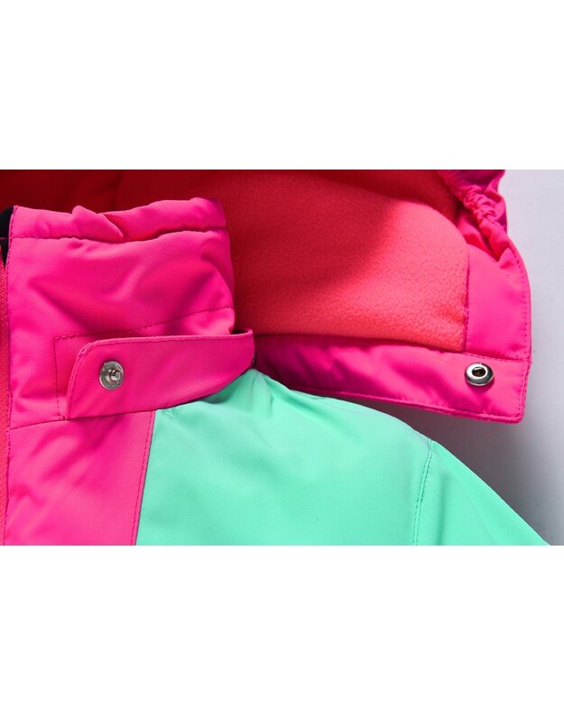 2 dalių rožinis Valianly žieminis kombinezonas 128-158 9