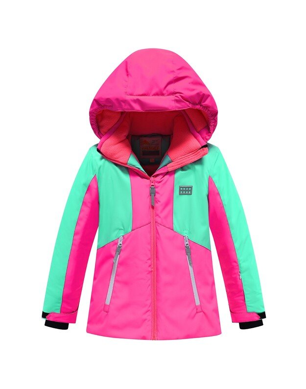 2 dalių rožinis Valianly žieminis kombinezonas 128-158 1