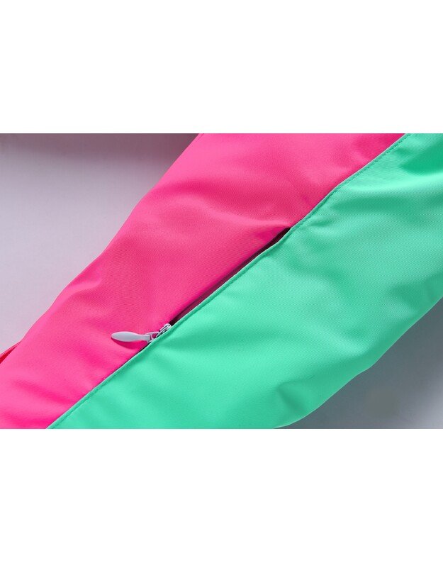 2 dalių rožinis Valianly žieminis kombinezonas 128-158 11