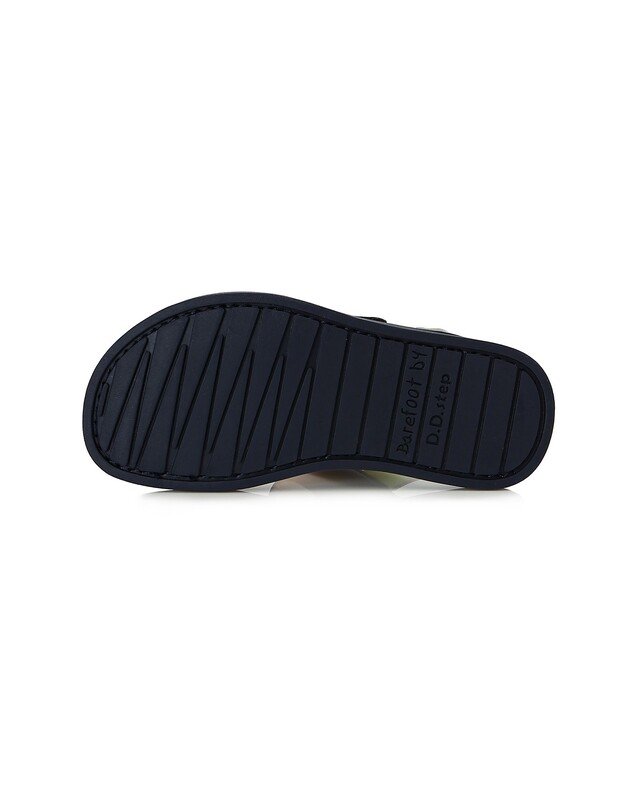 Tamsiai mėlynos barefoot basutės 26-31 d. G076-356AM 4