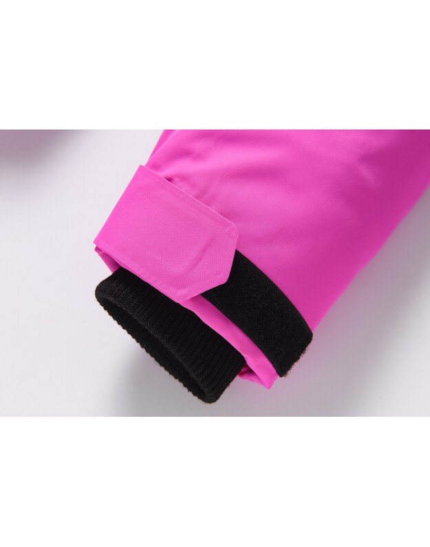 Valianly rožinė žieminė striukė/paltas mergaitei 9442_116-146 9