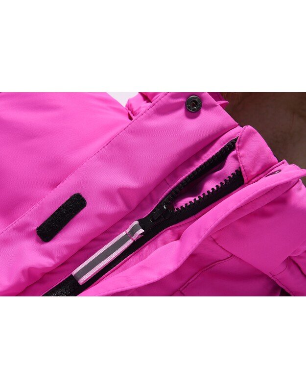 Valianly rožinė žieminė striukė/paltas mergaitei 9442_116-146 6