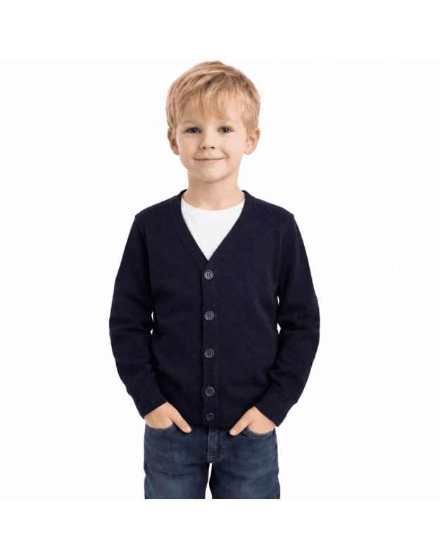 Mėlynas megztinis 128-164  Unisex 