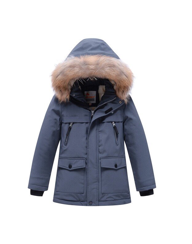 Valianly pilka mėlyna žieminė striukė/paltas berniukui 9235_116